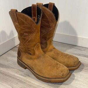 Irish Setter 83912 Marshall Waterproof Western Square Steel Toe Work Boots Sz 13